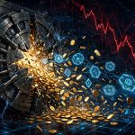 Binance hack illustration showing stolen crypto funds