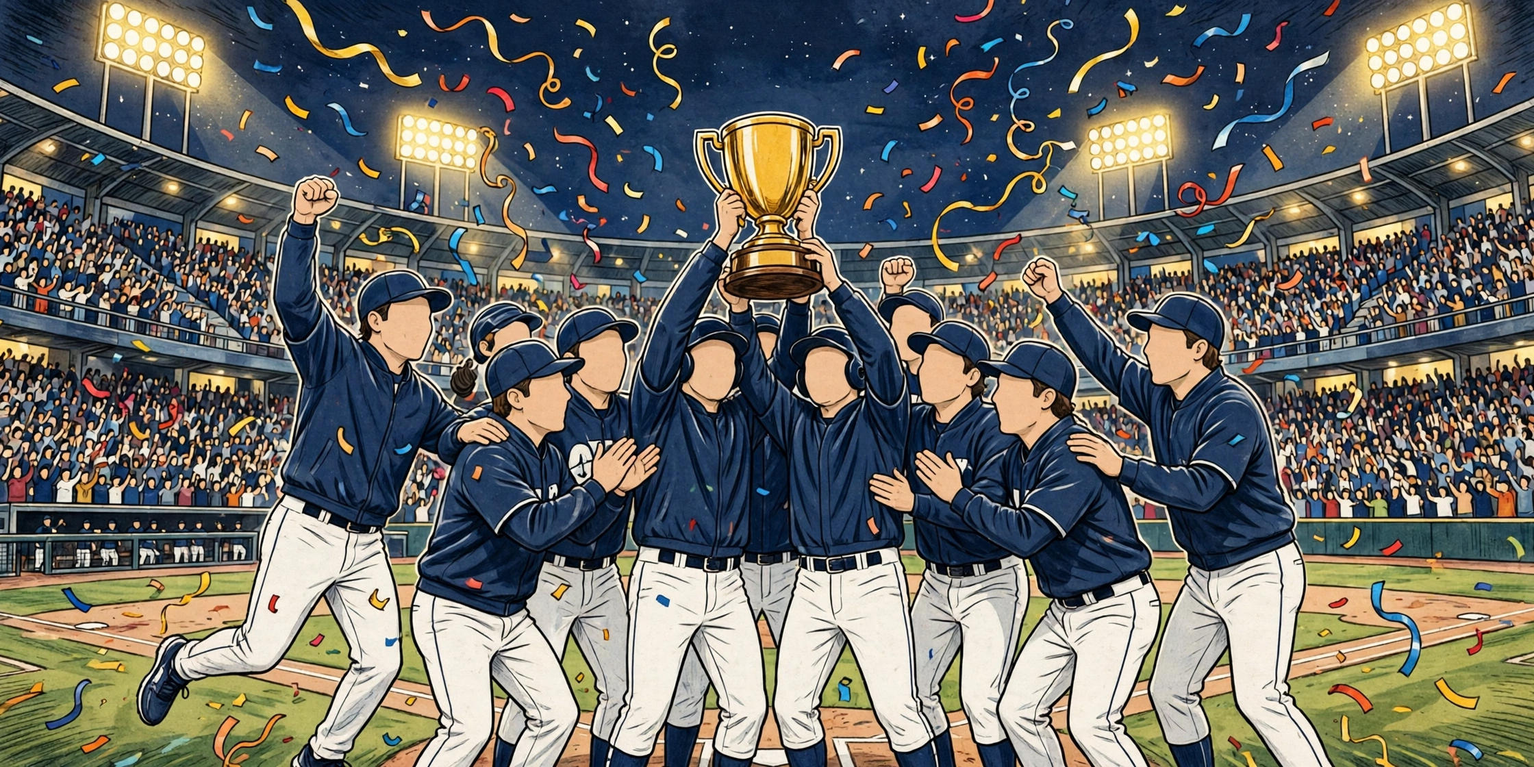 World Series Game 5 2026 celebration as Brewers win first championship title