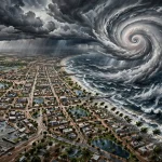 Cyclone Arnab swirling over India's east coast after landfall in Andhra Pradesh